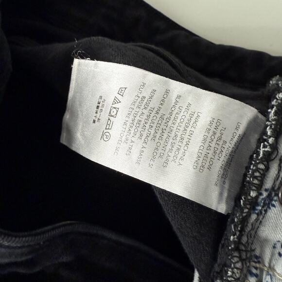 Anthropologie The Denim Boot Jeans Womens 18W Black Bootcut Stretch Plus Size - Picture 14 of 16